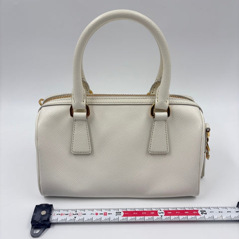 PRADA Safiano Handbag white WS34899