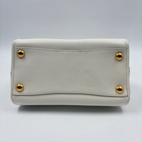 PRADA Safiano Handbag white WS34899