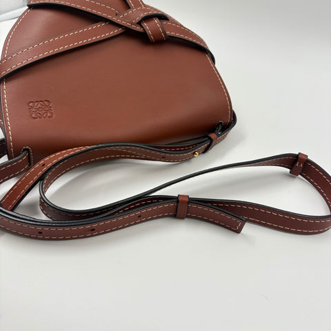LOEWE Heel bag Shoulder Bag Brown WS34900