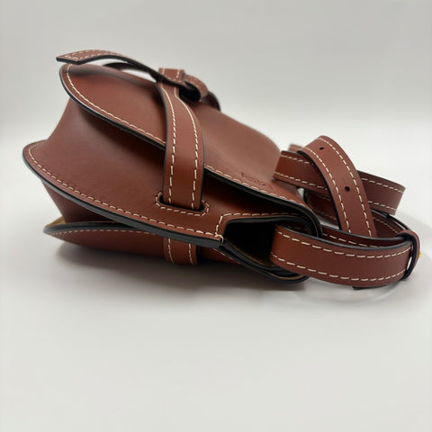 LOEWE Heel bag Shoulder Bag Brown WS34900