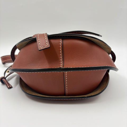 LOEWE Heel bag Shoulder Bag Brown WS34900