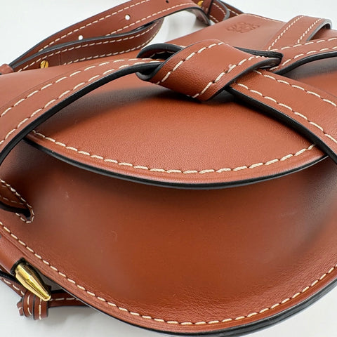LOEWE Heel bag Shoulder Bag Brown WS34900