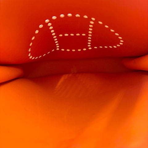 HERMES Evelyn TPM Shoulder Bag Orange WS34907