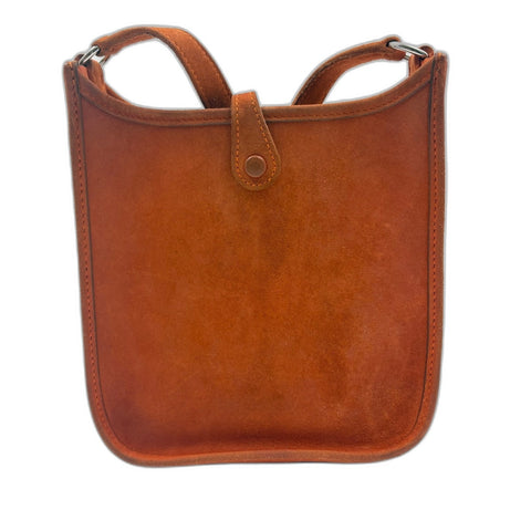 HERMES Evelyn TPM Shoulder Bag Orange WS34907
