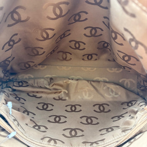 CHANEL Tote Bag Brown WS34908