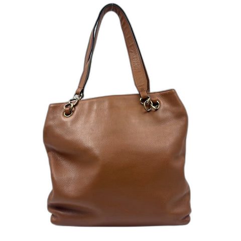 CHANEL Tote Bag Brown WS34908