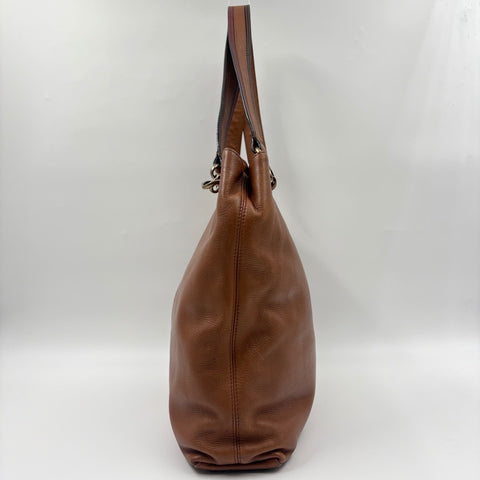 CHANEL Tote Bag Brown WS34908