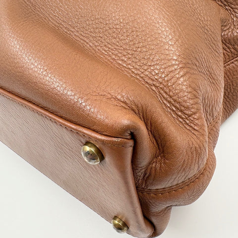 CHANEL Tote Bag Brown WS34908