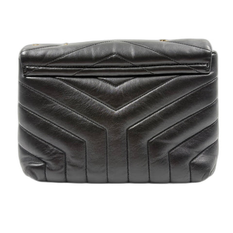 YVES SAINT LAURENT Lulu Small 2WAY Shoulder Bag black WS34910