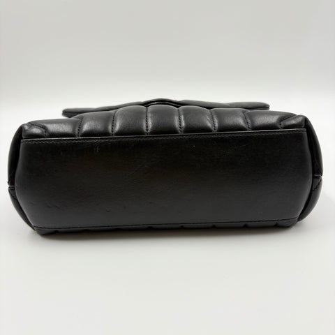 YVES SAINT LAURENT Lulu Small 2WAY Shoulder Bag black WS34910