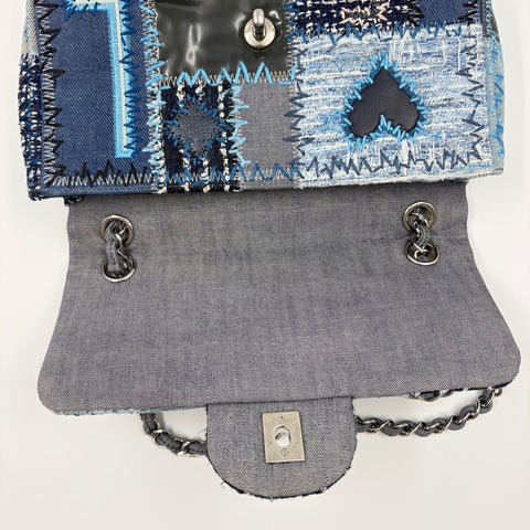 CHANEL Matelasse Shoulder Bag blue WS34911