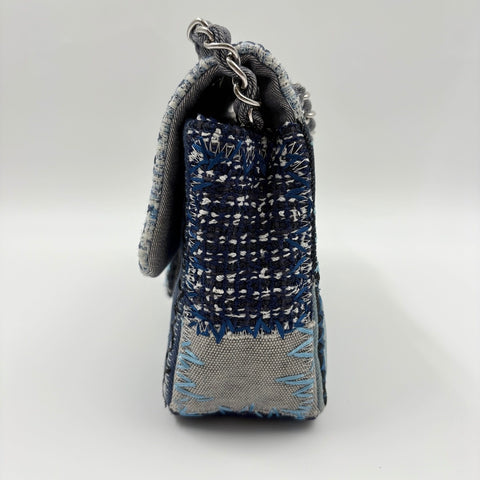 CHANEL Matelasse Shoulder Bag blue WS34911