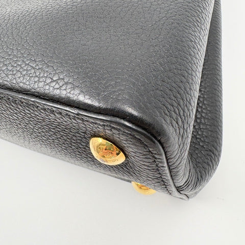 LOUIS VUITTON Capsine BB Handbag black WS34912