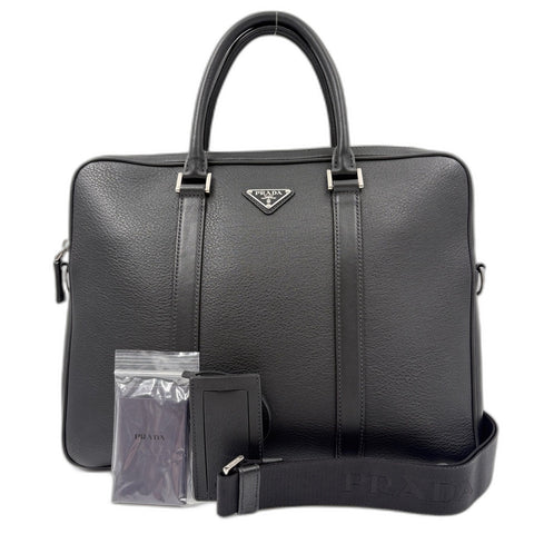 PRADA 2WAY Handbag black WS34913