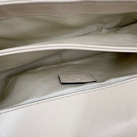 GUCCI GG Marmont 2WAY Shoulder Bag beige WS34916
