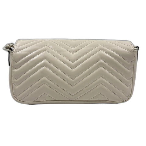 GUCCI GG Marmont 2WAY Shoulder Bag beige WS34916