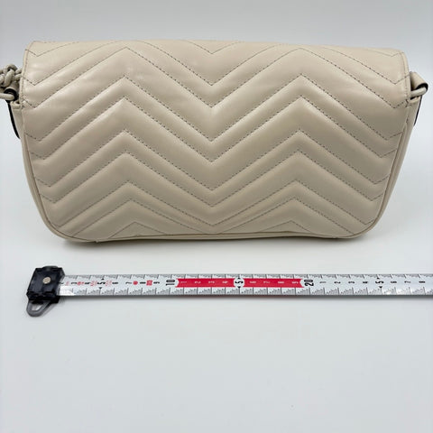 GUCCI GG Marmont 2WAY Shoulder Bag beige WS34916