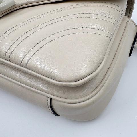 GUCCI GG Marmont 2WAY Shoulder Bag beige WS34916