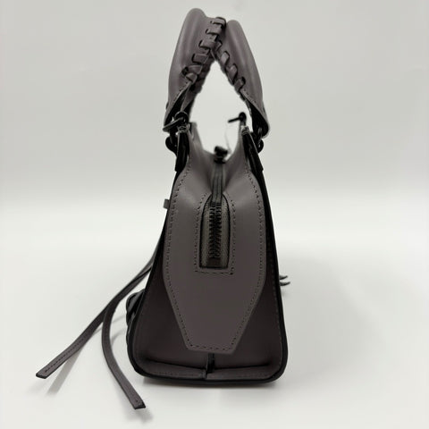 BALENCIAGA Neo Classic Mini 2WAY Handbag gray WS34917