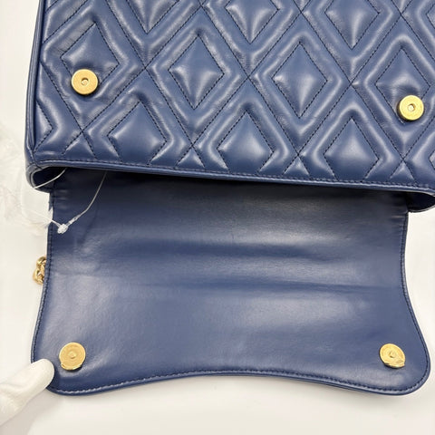 Miu Miu Matelass 2WAY Handbag blue WS34918