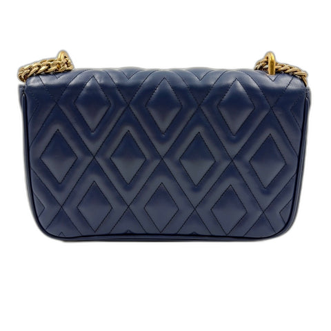 Miu Miu Matelass 2WAY Handbag blue WS34918
