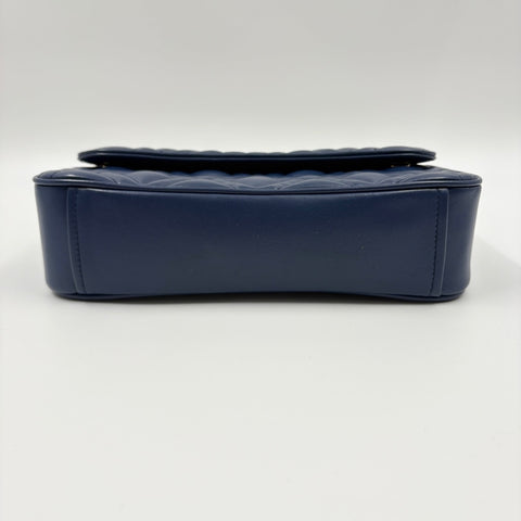 Miu Miu Matelass 2WAY Handbag blue WS34918