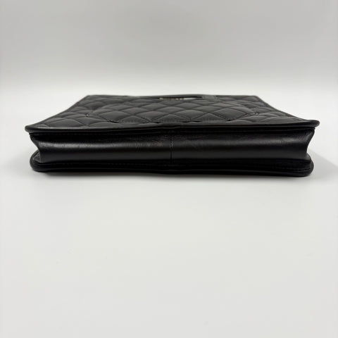 CHANEL Matelasse Handbag black WS34920