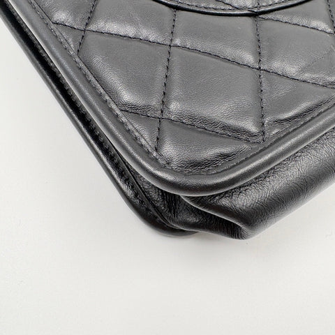 CHANEL Matelasse Handbag black WS34920