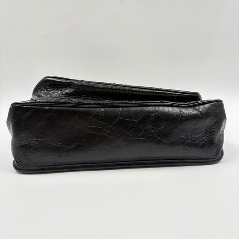 YVES SAINT LAURENT Niki Medium 2WAY, Used Finish Handbag black WS34921