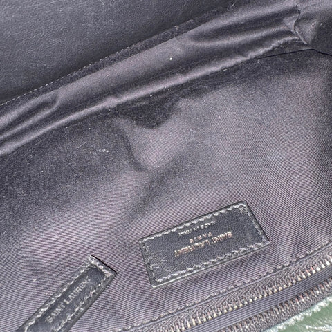 YVES SAINT LAURENT Niki 2WAY, distressed finish Handbag green WS34922