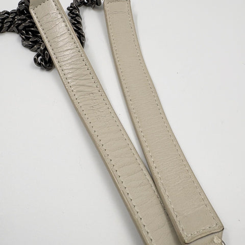 YVES SAINT LAURENT Niki Baby 2WAY, distressed finish Shoulder Bag beige WS34923