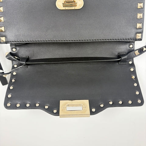 VALENTINO Rockstud Studs Shoulder Bag black WS34925