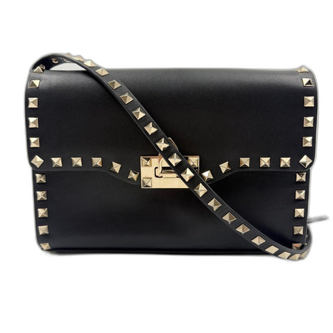 VALENTINO Rockstud Studs Shoulder Bag black WS34925