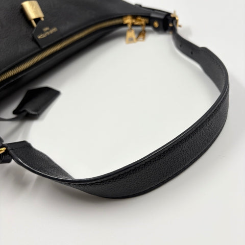 LOUIS VUITTON Saxophone pole Shoulder Bag black WS34927