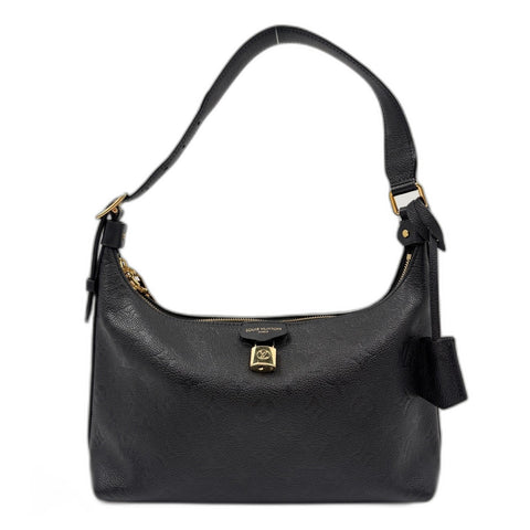 LOUIS VUITTON Saxophone pole Shoulder Bag black WS34927