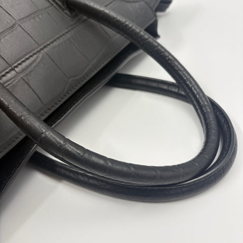 CELINE Luggage micro Handbag black WS34928
