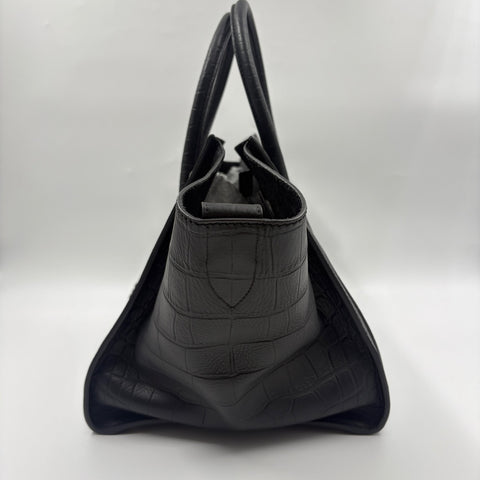 CELINE Luggage micro Handbag black WS34928
