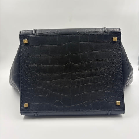 CELINE Luggage micro Handbag black WS34928
