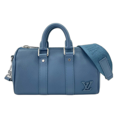LOUIS VUITTON Keepall XS Handbag Navy WS34941