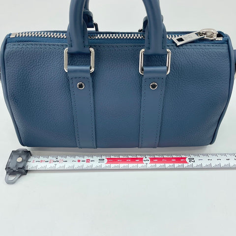 LOUIS VUITTON Keepall XS Handbag Navy WS34941