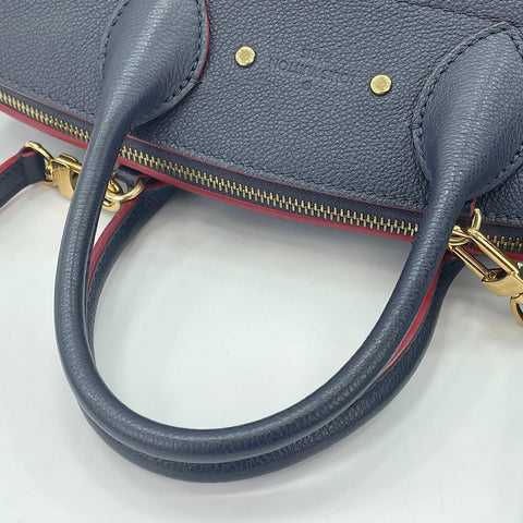 LOUIS VUITTON Pont Neuf MM Handbag Navy WS34944