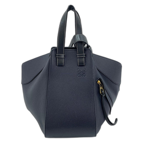 LOEWE Hammock Small 2WAY Handbag Navy WS34945