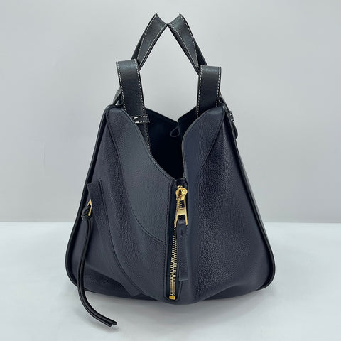 LOEWE Hammock Small 2WAY Handbag Navy WS34945