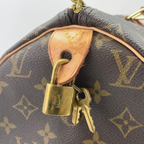 LOUIS VUITTON Speedy 40 Boston bag Brown WS34947