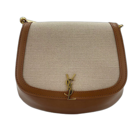 YVES SAINT LAURENT Mini Voltaire Handbag Brown WS34951