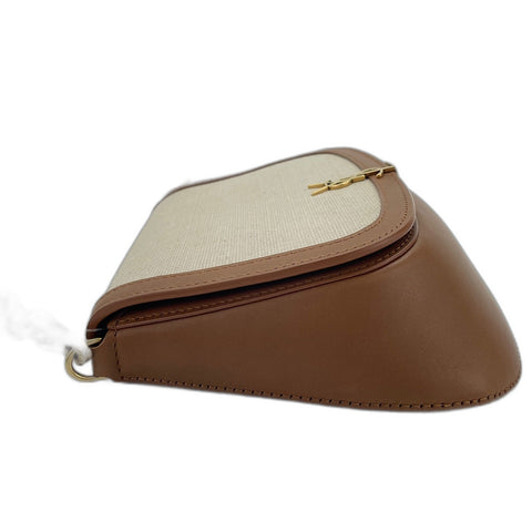 YVES SAINT LAURENT Mini Voltaire Handbag Brown WS34951