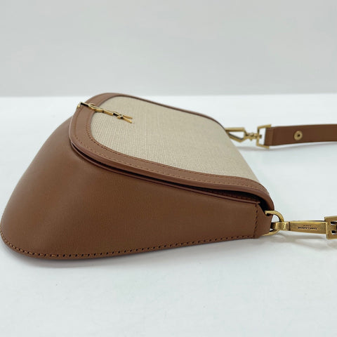 YVES SAINT LAURENT Mini Voltaire Handbag Brown WS34951
