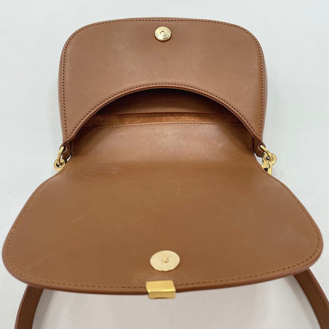 YVES SAINT LAURENT Mini Voltaire Handbag Brown WS34951