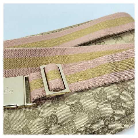 GUCCI Waist bag beige WS34954