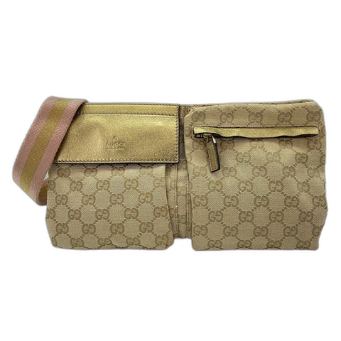 GUCCI Waist bag beige WS34954